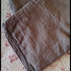 Johnny Was linen lounge drawstring pants, SZ large